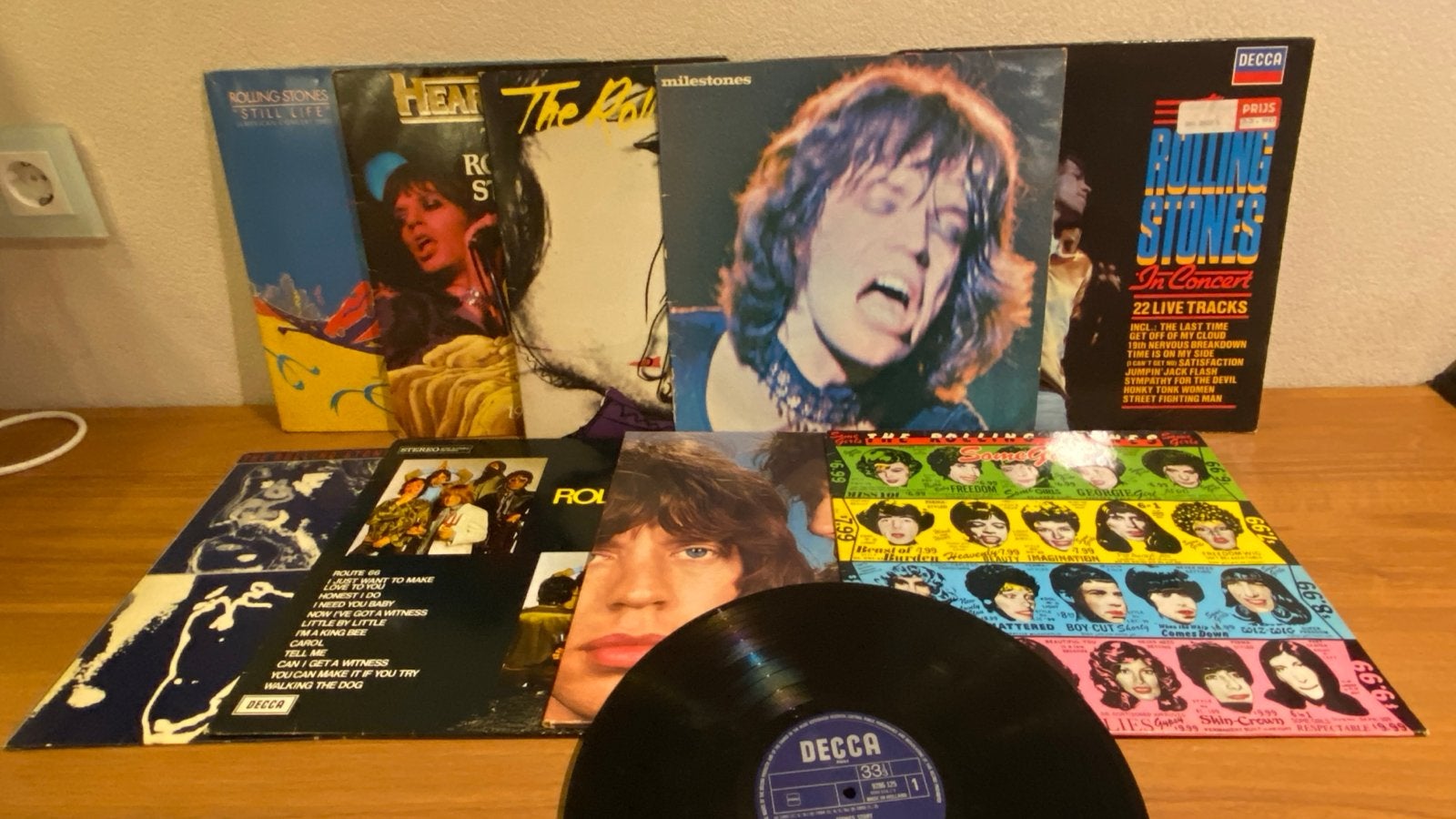 The Rolling Stones LP collectie (10 stuks), LP, Gebruikt, Ophalen of Verzenden, Dubbel-LP