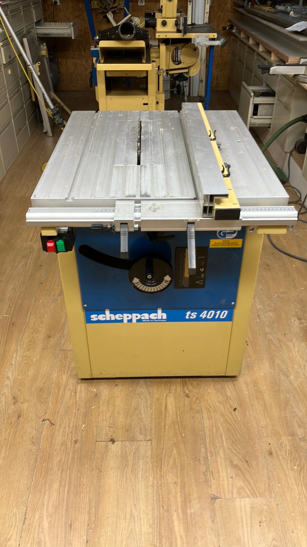 scheppach TS4010 zonder motor, Ophalen, Gebruikt, Cirkelzaag, 1200 watt of meer