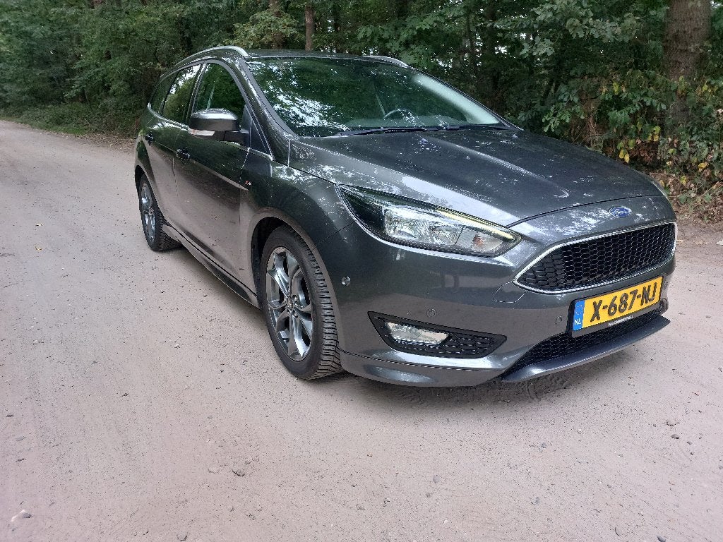 Ford Focus 1.5 Ecoboost 150pk - Trekhaak, Auto's, Ford, Stof, 1498 cc, Zwart, 4 cilinders