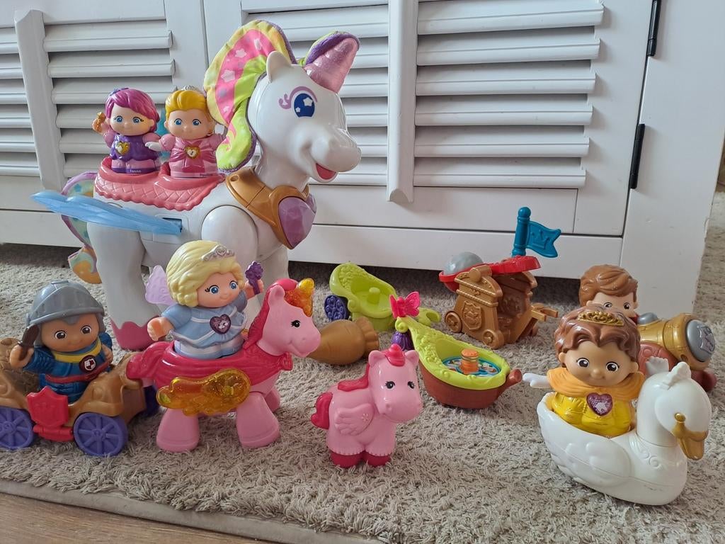 Vrolijke vriendjes unicorn, poppetjes etc, Kinderen en Baby's, Speelgoed | Vtech, Ophalen of Verzenden