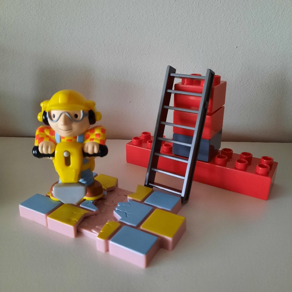 Bob de bouwer lego duplo, Overige thema's, Ophalen of Verzenden, Zo goed als nieuw, Compleet