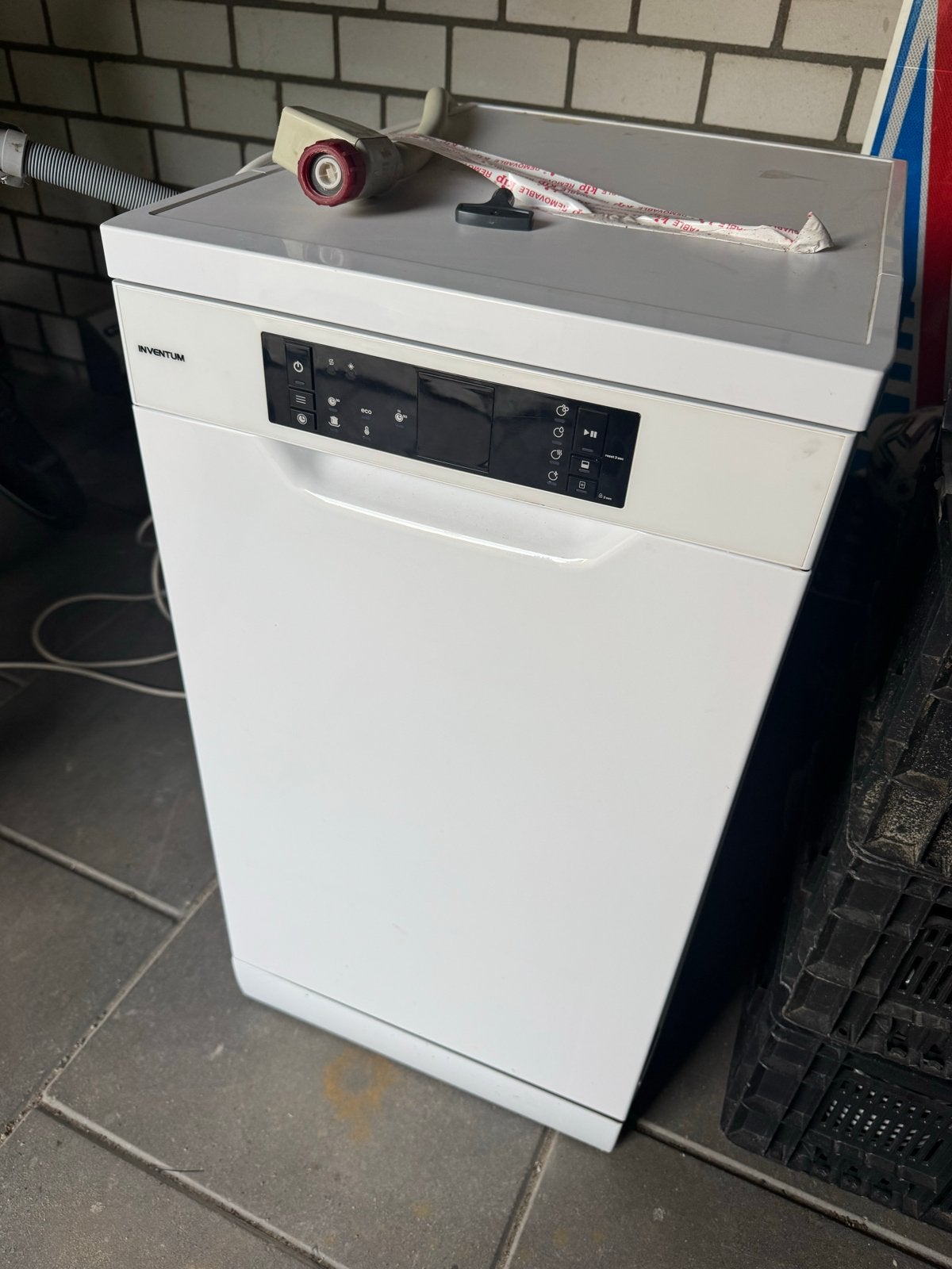 Inventum VVW4530AW - smalle vaatwasser, Witgoed en Apparatuur, Vaatwasmachines, Ophalen, Minder dan 85 cm, Nieuw, 45 tot 60 cm