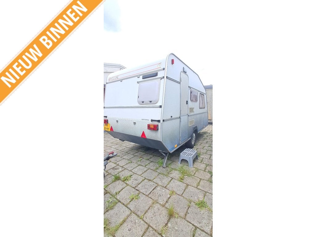 KIP 38 UIT 1992 STAPELBED VOORTENT, Caravans en Kamperen, Overige typen, Standaardzit, Bedrijf, 500 - 750 kg