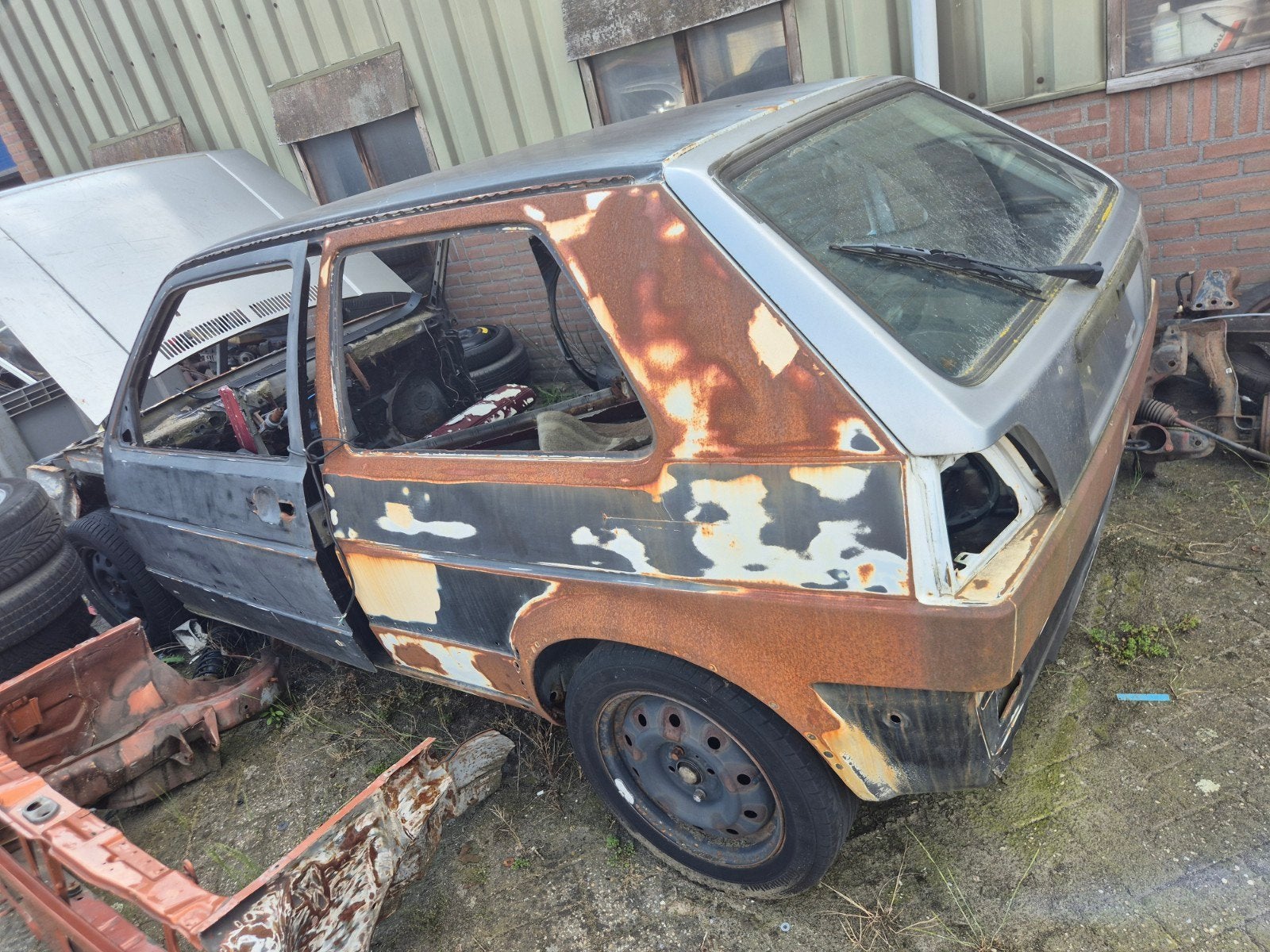 Golf 2 mk2 slijpdelen plaatwerk carrosserie, Ophalen of Verzenden, Gebruikt, Volkswagen