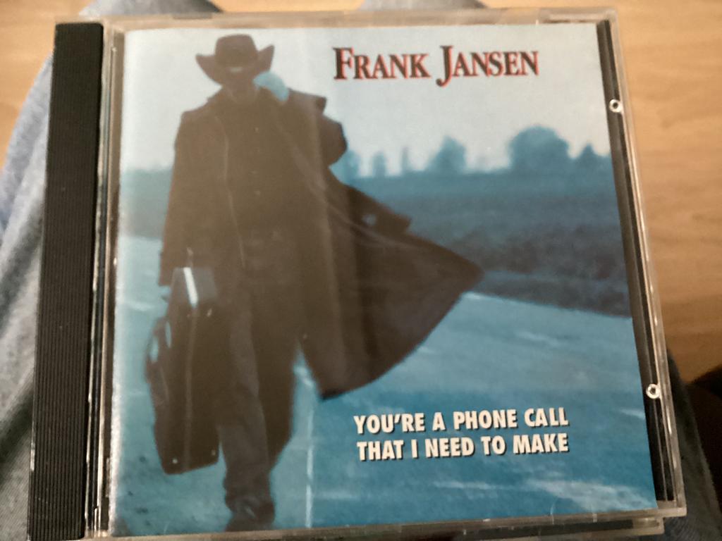 Cd van Frank Jansen., Cd's en Dvd's, Cd's | Country en Western, Zo goed als nieuw, Ophalen of Verzenden