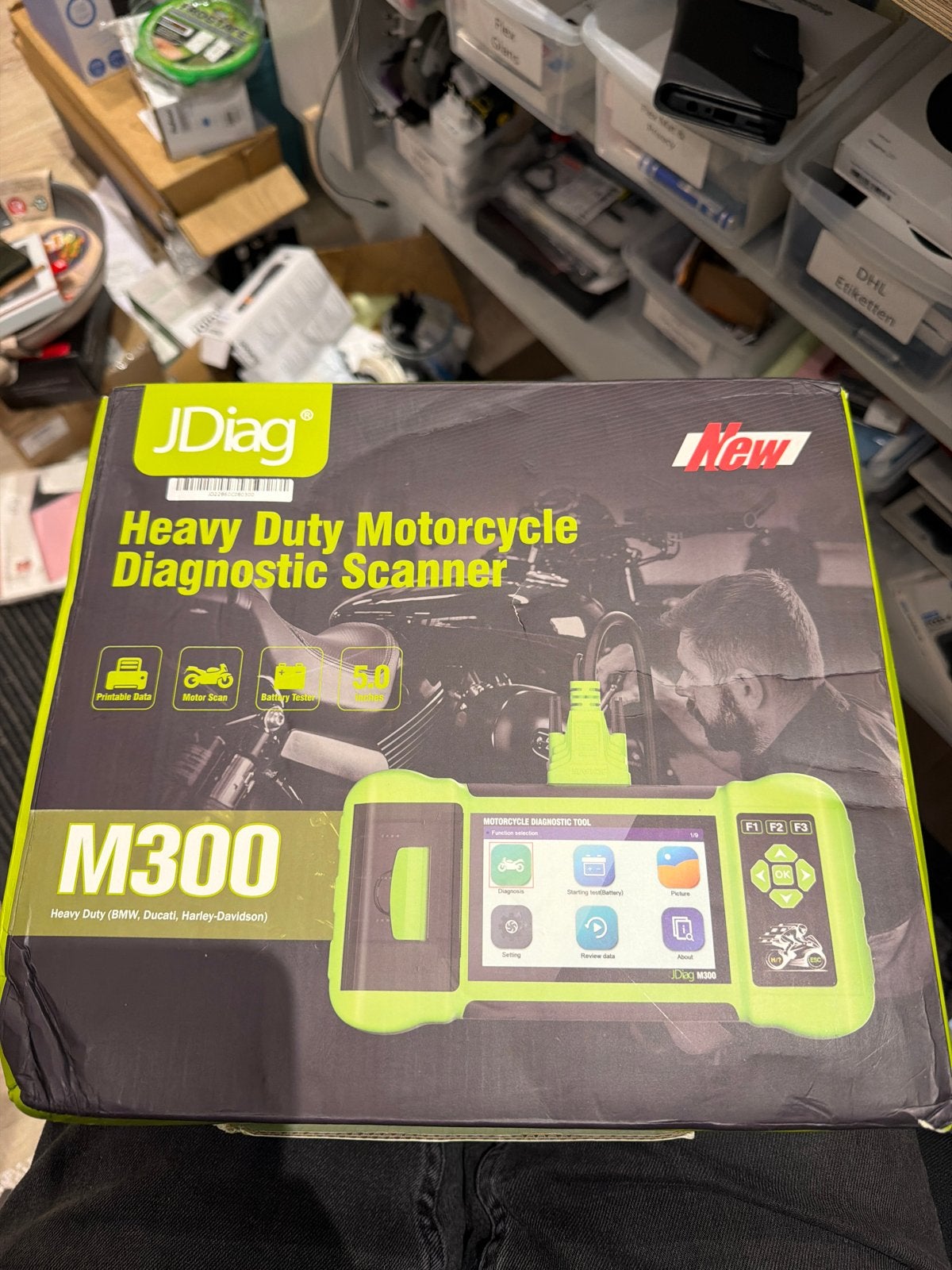 JDiag M300 Heavy Duty Motorfiets Diagnostische Scanner, Ophalen of Verzenden, Nieuw