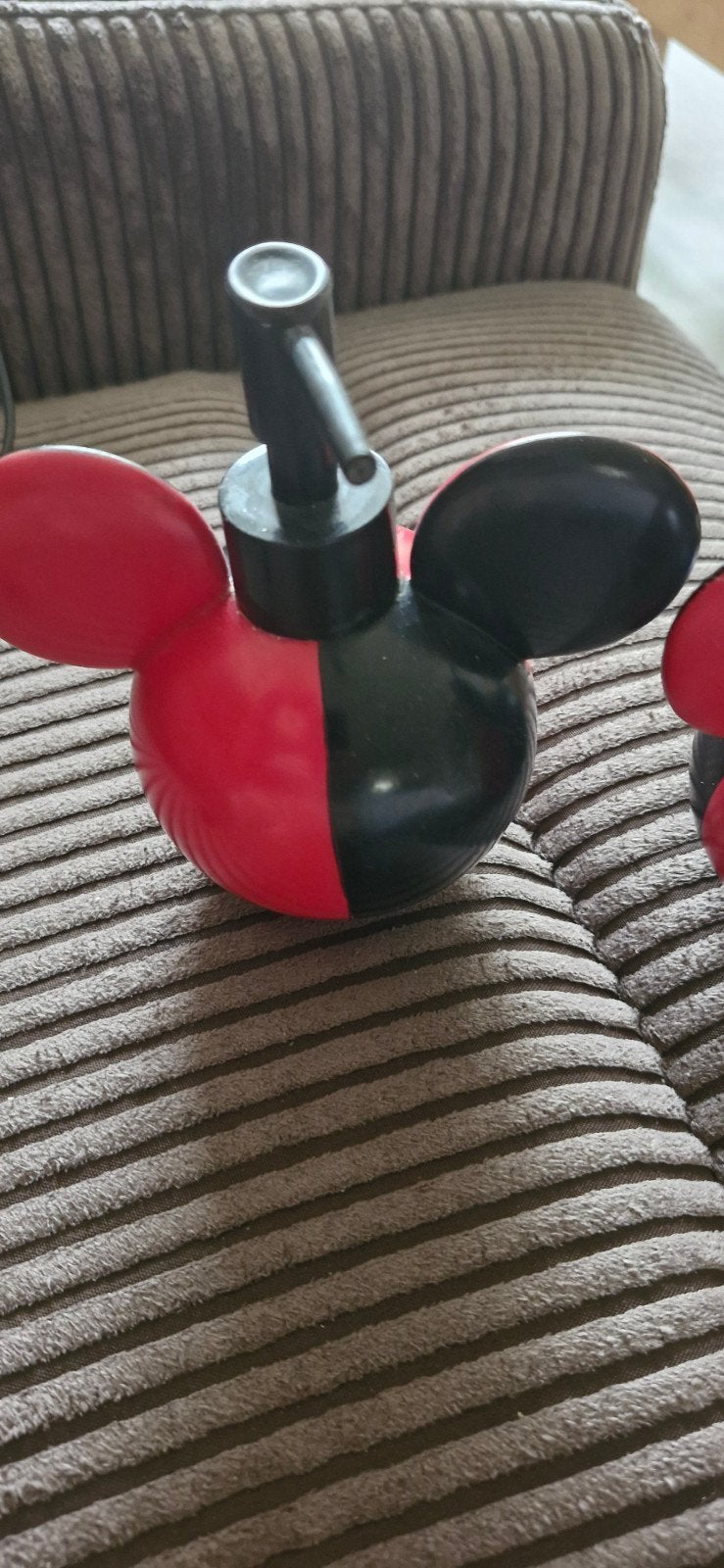 Mickey Mouse Zeepdispenser - Leuke Disney Badkamer Accessoir, Ophalen of Verzenden, Mickey Mouse, Gebruikt, Overige typen