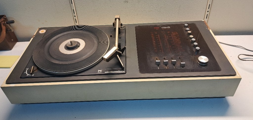 vintage stereo-set PE-2001  jaren 70, Ophalen, Gebruikt, Tuner of Radio, Overige merken