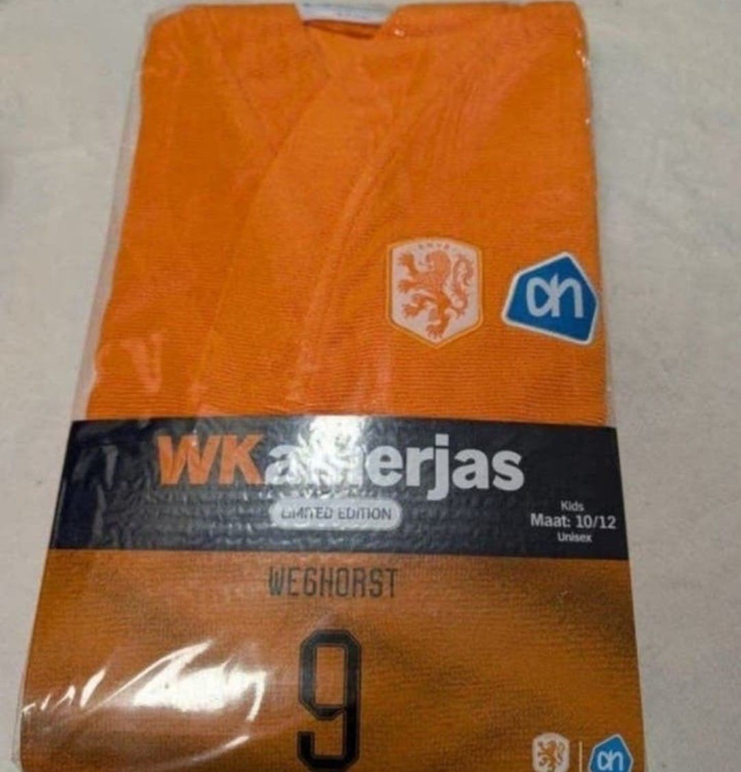 Wk wkamerjas weghorst, Ophalen of Verzenden
