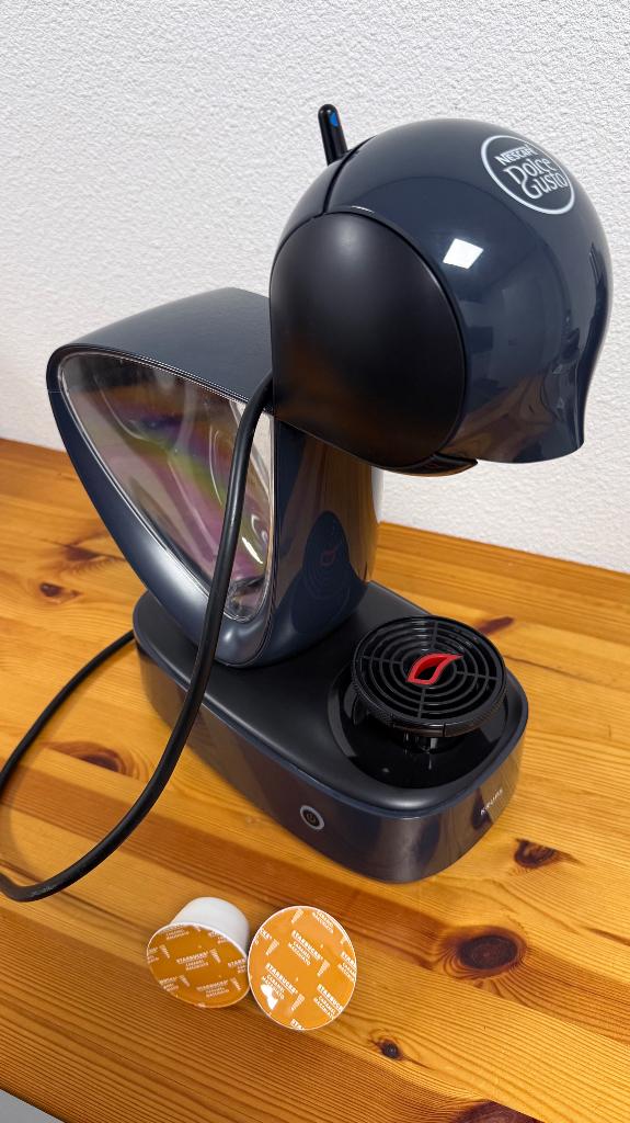 Coffee Machine Dolce gusto INFINISSIMA BLACK MANUAL ОТ KRUPS, Koffiemachine, Ophalen of Verzenden, Zo goed als nieuw, Koffiepads en cups