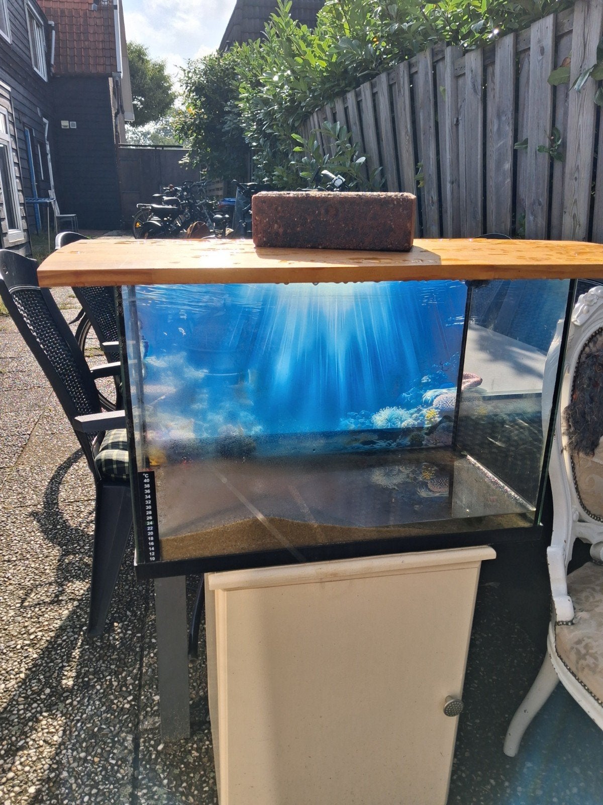 Superfish aquarium 60x40x30, Dieren en Toebehoren, Vissen | Aquaria en Toebehoren, Ophalen, Gebruikt, Leeg aquarium, Superfish