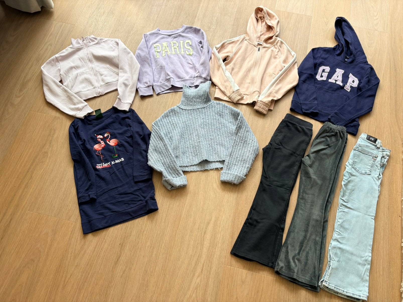 Kledingpakket meisje winter maat 128/134, Ophalen of Verzenden, Gebruikt, Maat 128