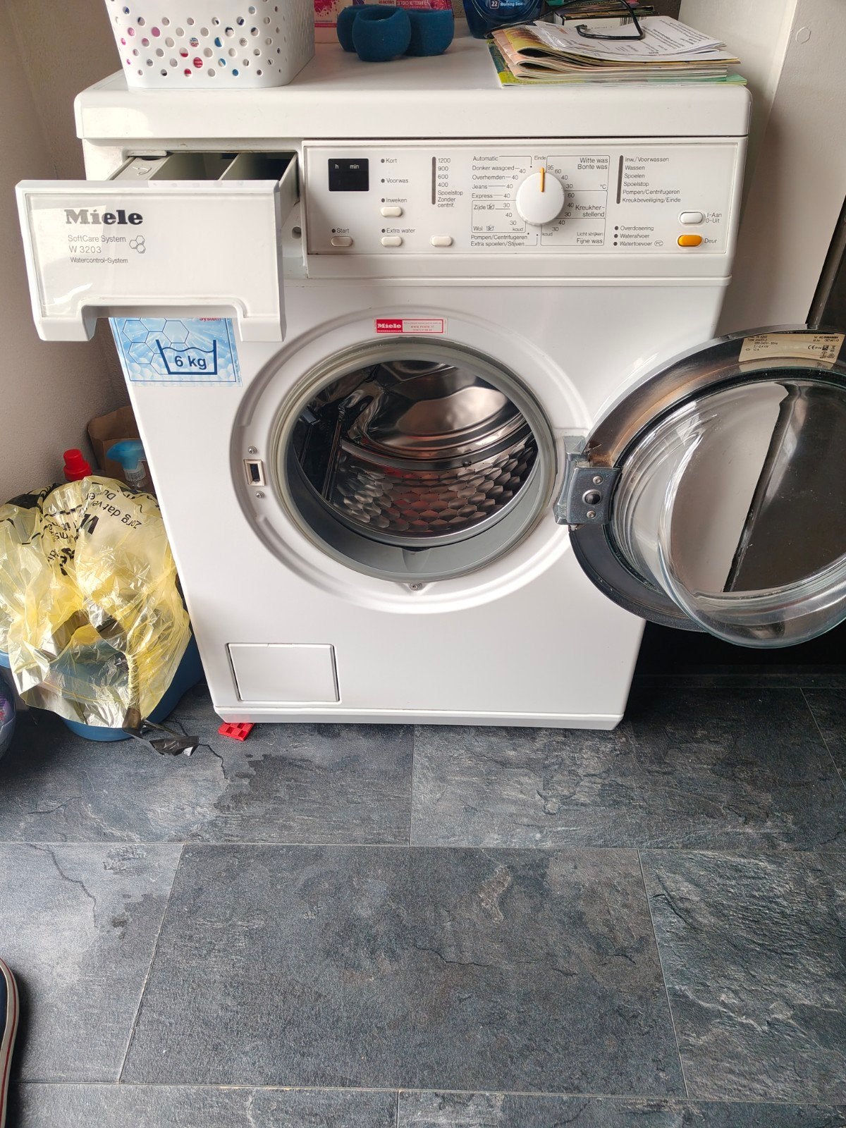 Miele SoftCare System W 3203 - 6 kg voorlader wasmachine, Ophalen of Verzenden