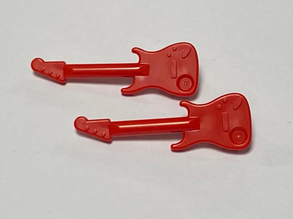 Partij Lego 2x nieuwe electrische gitaar in diverse kleuren, Overige thema's, Lego, Nieuw, Ophalen of Verzenden
