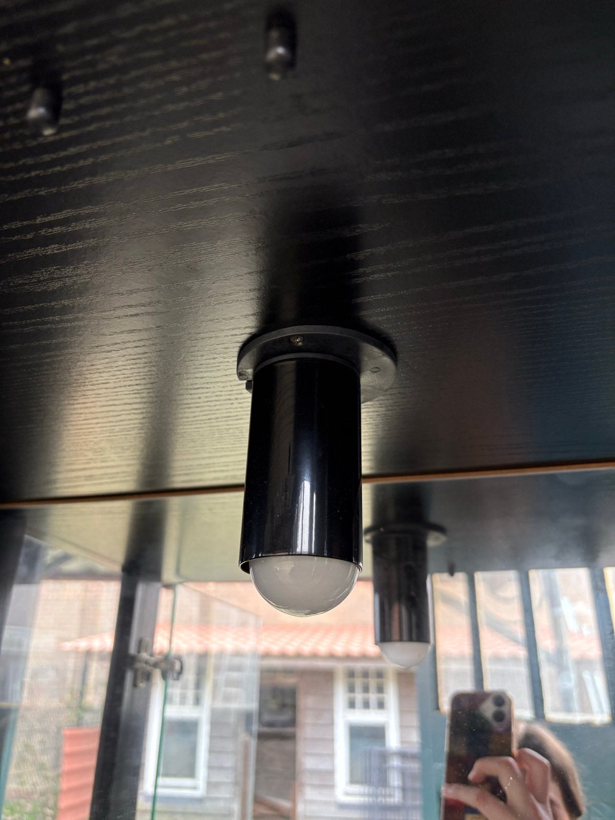 Vitrinekast met 3 glazen planken en verlichting, Ophalen, Gebruikt, 50 tot 100 cm, Glas