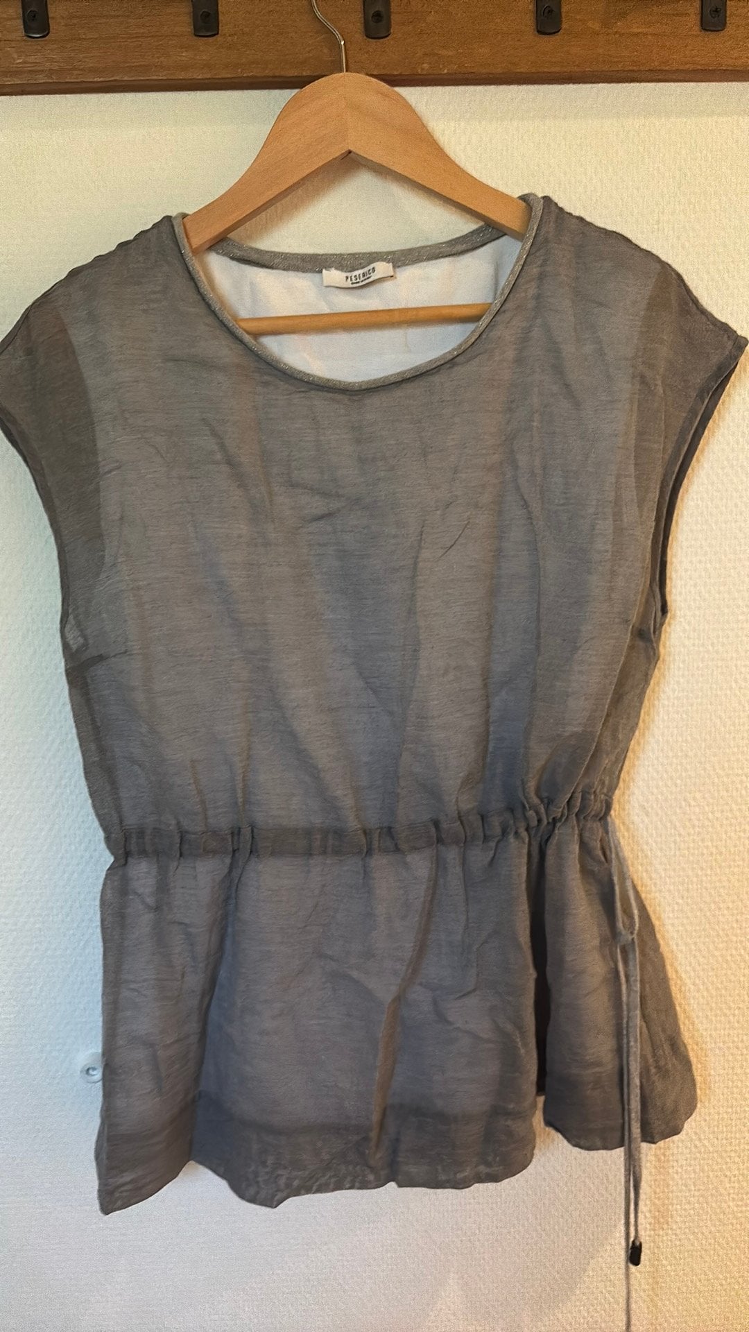 luxe top Peserico  zijde maat 38-40, Ophalen of Verzenden, Zo goed als nieuw, Maat 38/40 (M), Zonder mouw