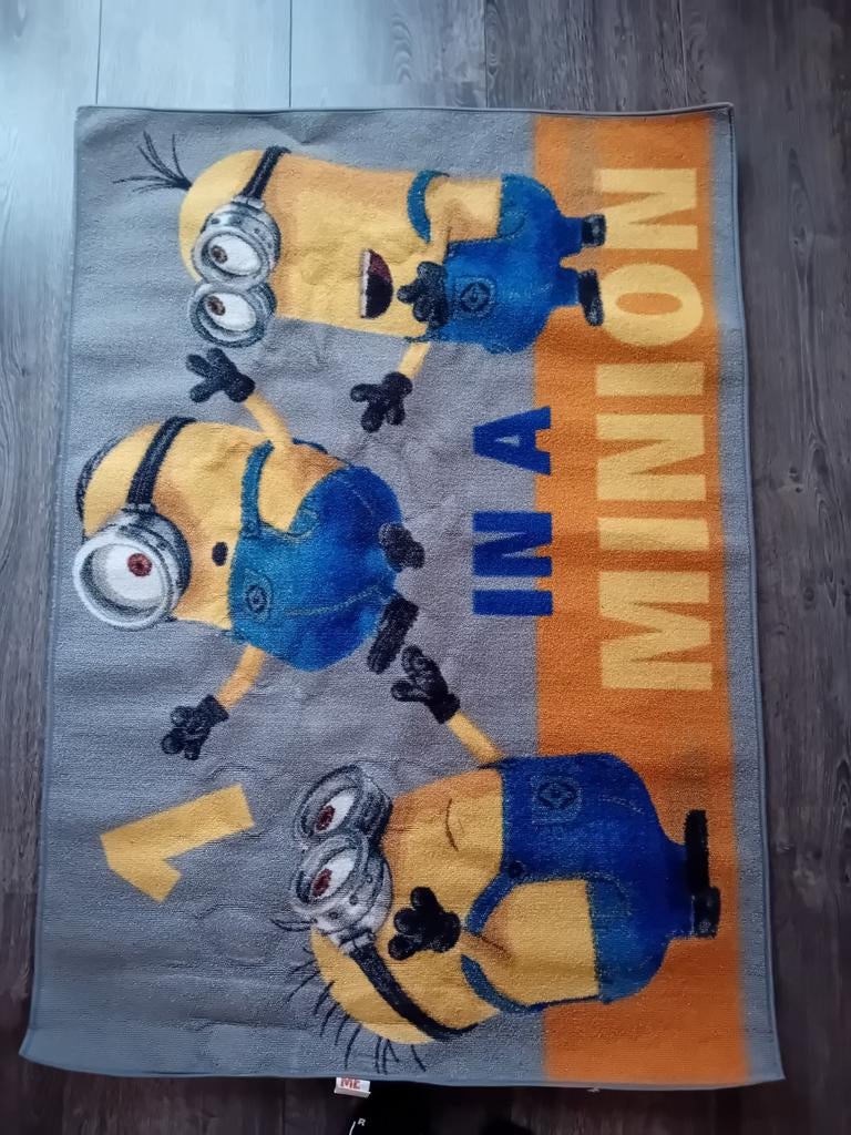 Speelkleed, vloerkleed minions., Ophalen, Zo goed als nieuw, Kleed of Kussen