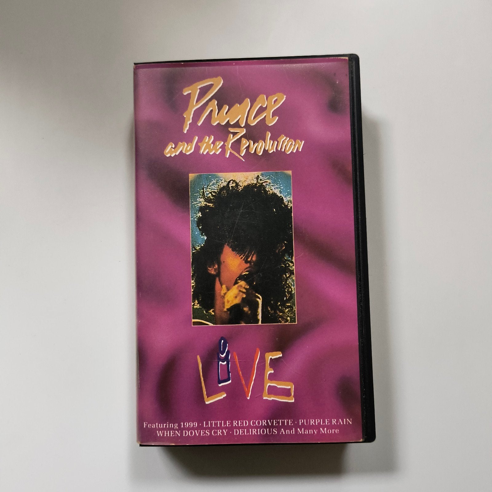 Prince and The Revolution Live VHS - Zeldzame Muziekvideo, Cd's en Dvd's, Muziek, Alle leeftijden, Ophalen of Verzenden, VHS