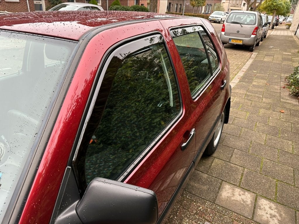 Golf 3 vw volkswagen zijwindschermen raamspoilers donker, Ophalen of Verzenden, Nieuw