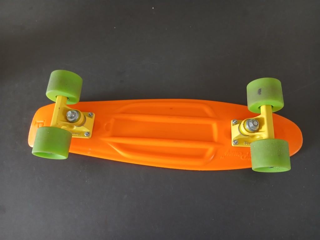 Oranje skateboard rijd nog goed net nieuw penny Australië, Ophalen of Verzenden, Zo goed als nieuw, Skateboard