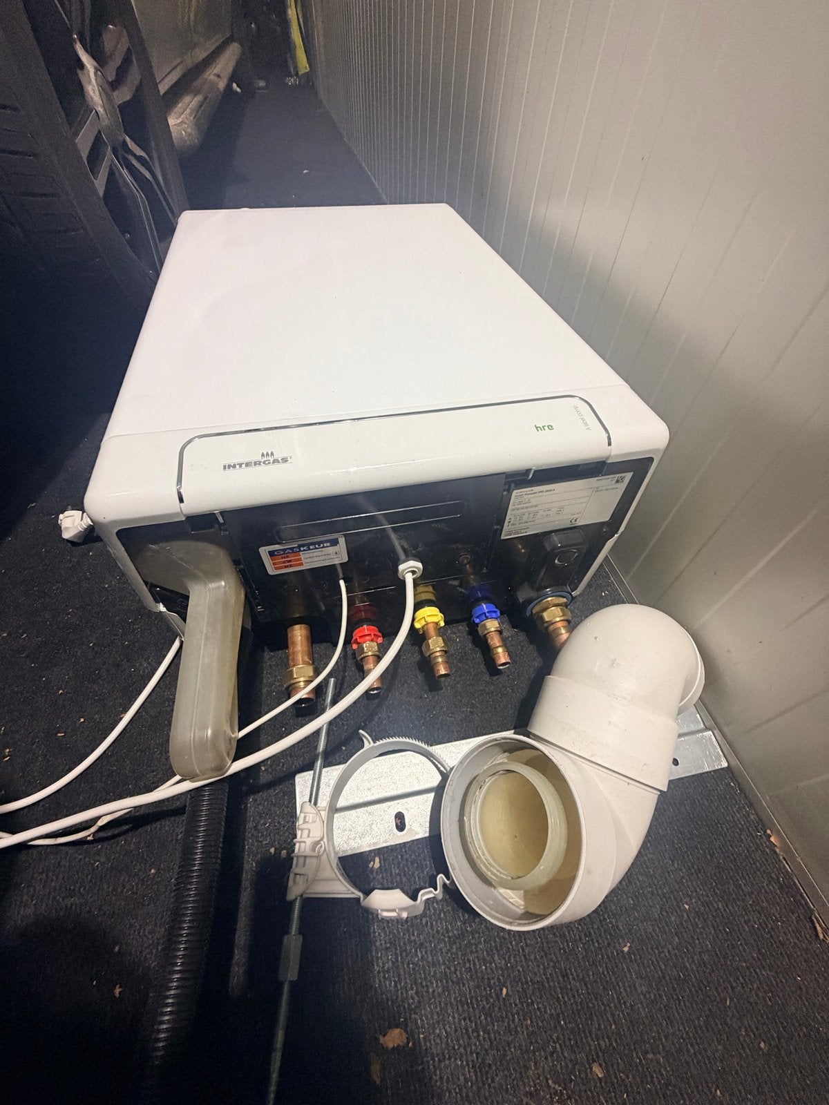 Intergas HRE CW4 A-label pomp CV-ketel (2023), Ophalen, Zo goed als nieuw, Cv-ketel of Combi-ketel, Hoog rendement (Hr)