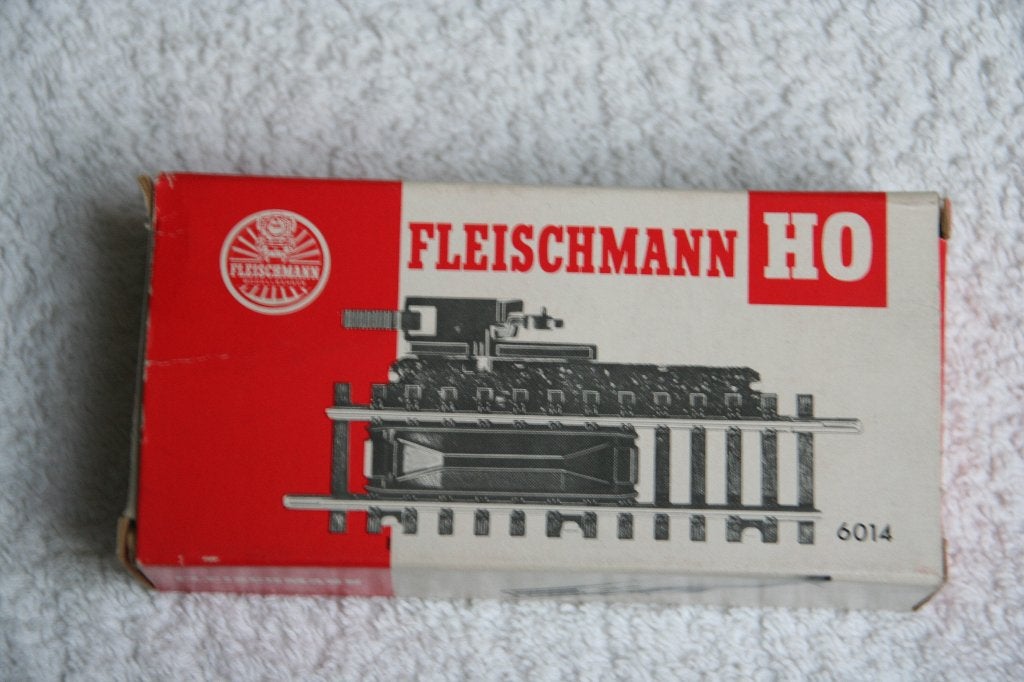 Fleischmann HO 6014 Handontkoppelrail met handel, Gelijkstroom, Fleischmann, Nieuw, Rails