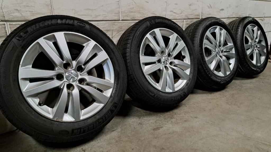 Lichtmetalen velgen Partner Proace Ci Berlingo 308 205/55/16, Gebruikt, 16 inch, Banden en Velgen, Personenwagen
