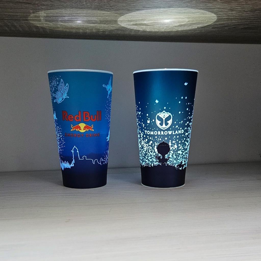 Unieke Tomorrowland x Red Bull verzamelbeker., Ophalen of Verzenden, Zo goed als nieuw