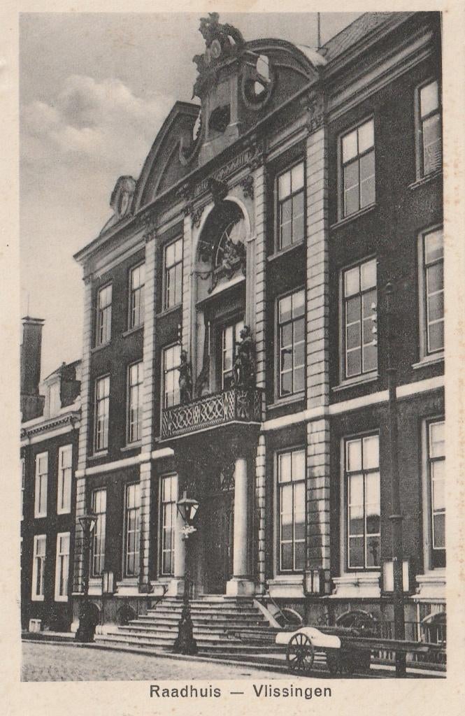 VLISSINGEN Raadhuis, Verzamelen, Verzenden, 1920 tot 1940, Ongelopen, Zeeland