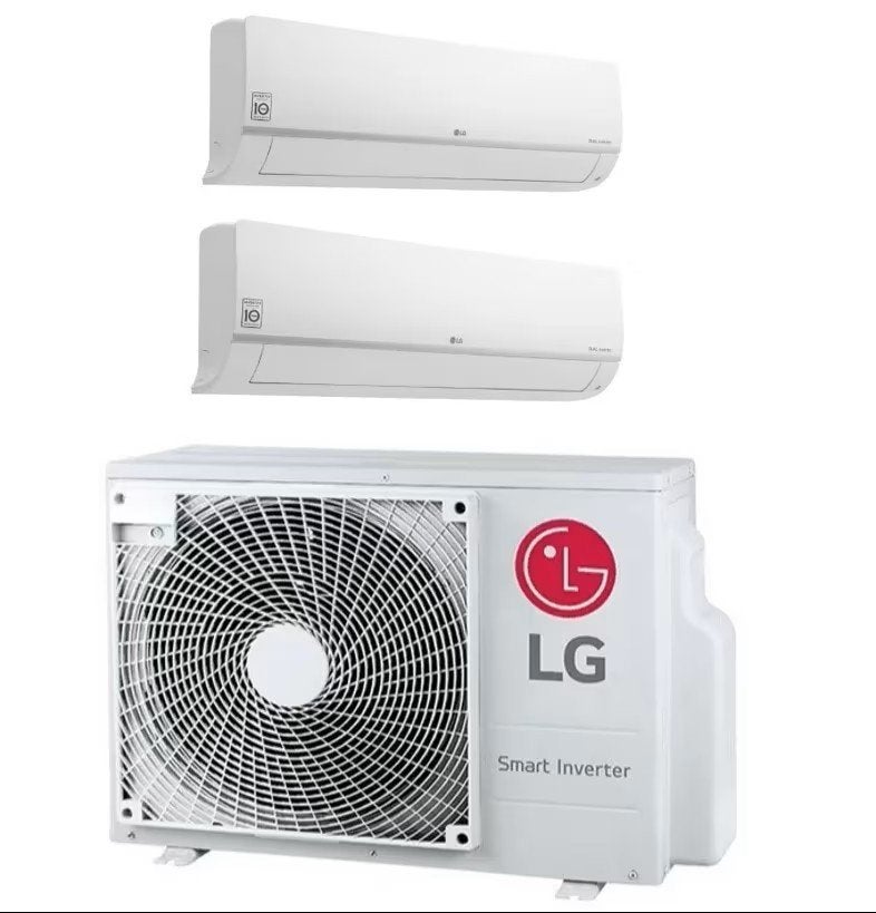 LG airco Duo-Split MU2R17 4.7kw, Witgoed en Apparatuur, Airco's, Koelen en Ontvochtigen, Timer, Nieuw, 3 snelheden of meer