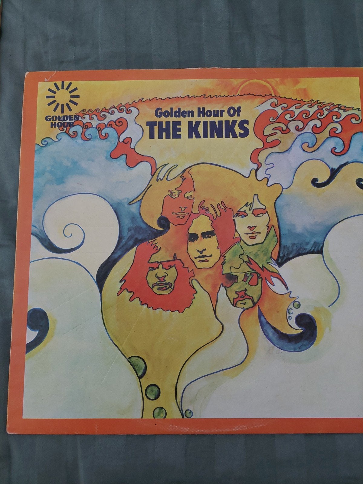 The Kinks - Golden Hour Of The Kinks LP (1971), Cd's en Dvd's, Vinyl | Pop, Gebruikt, Complilatie, 1970 - 1979, 12 inch, Ophalen of Verzenden