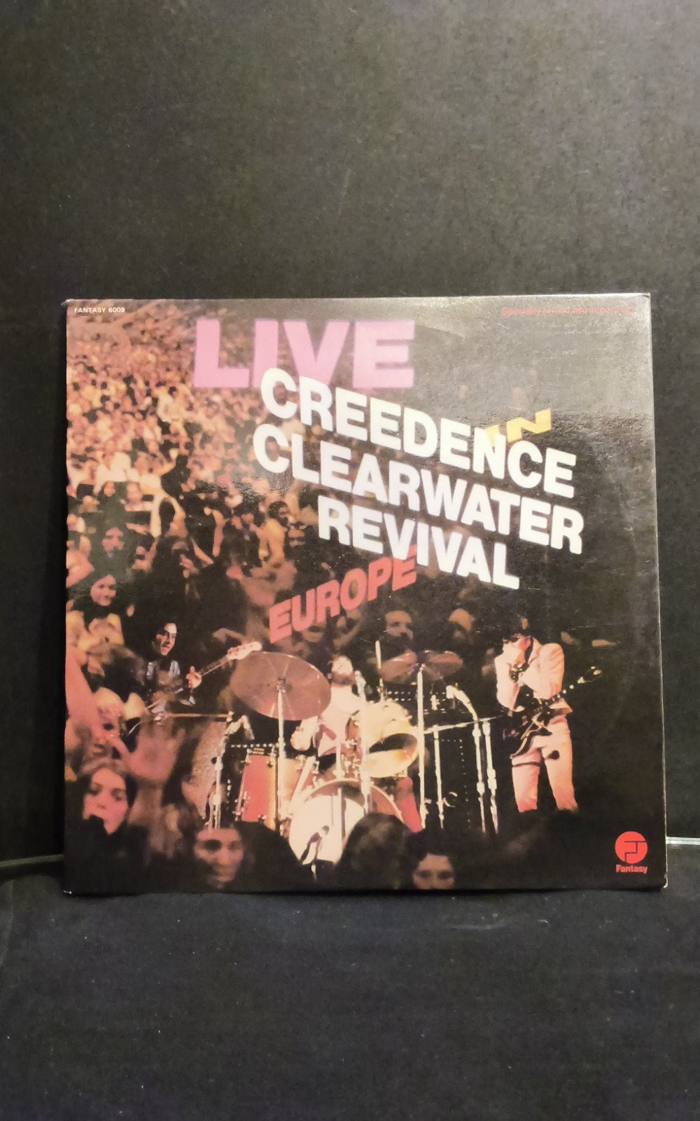Dubbel lp- CCR- Live In Europe. Vaste prijs €15., Cd's en Dvd's, Overige formaten, Ophalen of Verzenden, Zo goed als nieuw, Poprock