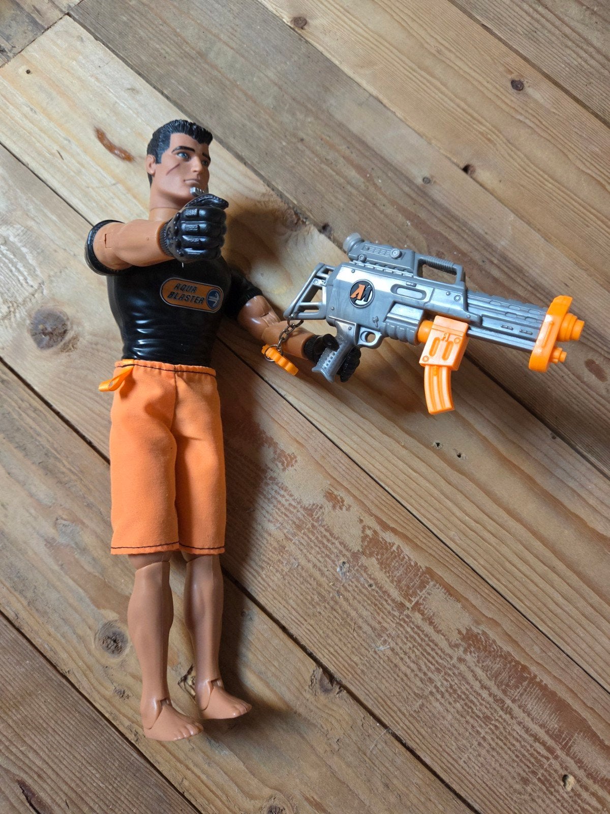 Action Man Aqua Blaster, Kinderen en Baby's, Speelgoed | Actiefiguren, Ophalen of Verzenden, Gebruikt