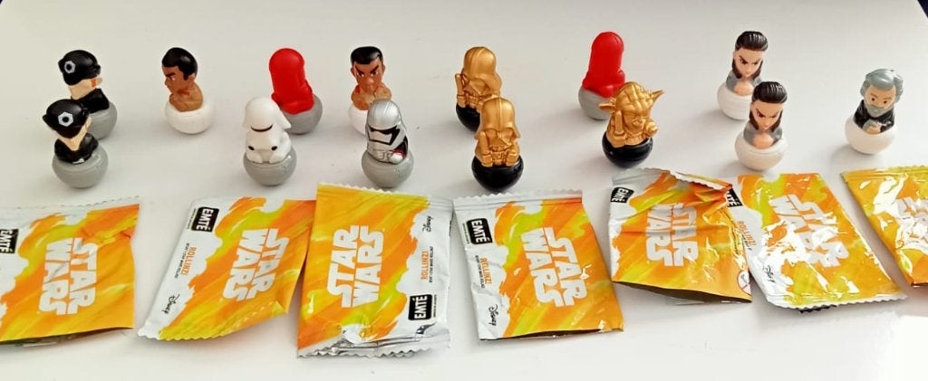 overige rollinz star wars (2018) (niet alle rollinz -zakjes), Verzamelen, Ophalen of Verzenden, Zo goed als nieuw, Actiefiguurtje