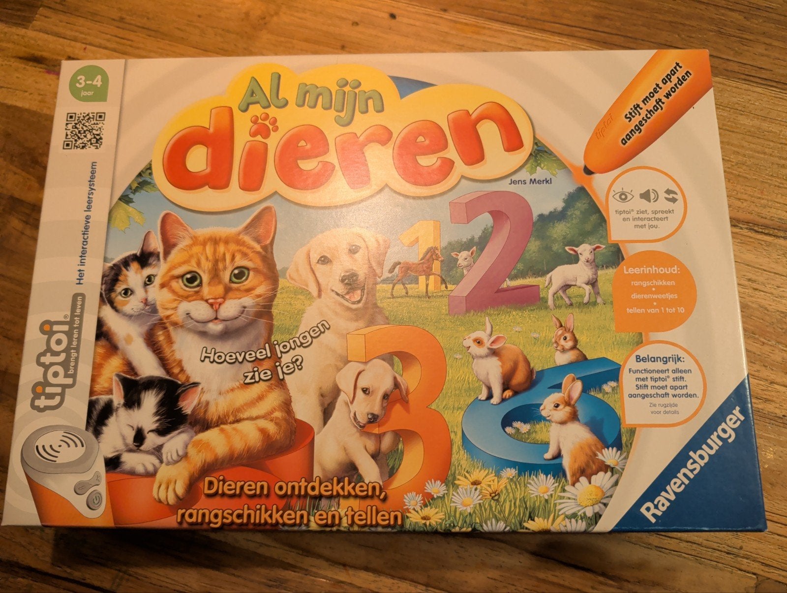 tiptoi al mijn dieren, Ophalen, Nieuw