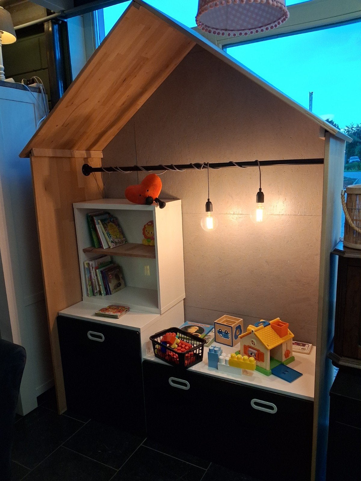 Speelhuisje met opbergruimte en verlichting ( meubelplaat ), Ophalen, Overige typen