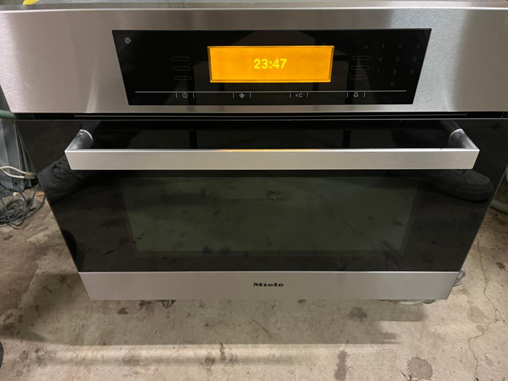Miele combimagnetron in goeie conditie!, Witgoed en Apparatuur, Ophalen of Verzenden, Zo goed als nieuw, Inbouw