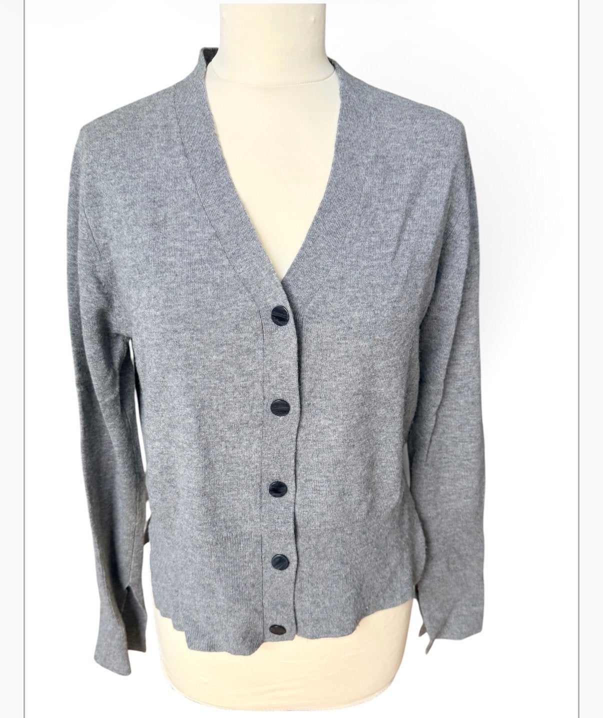 By Malene Birger grijs vest, wol/kasjmier, maat L, Ophalen of Verzenden, Zo goed als nieuw, Maat 42/44 (L), Grijs