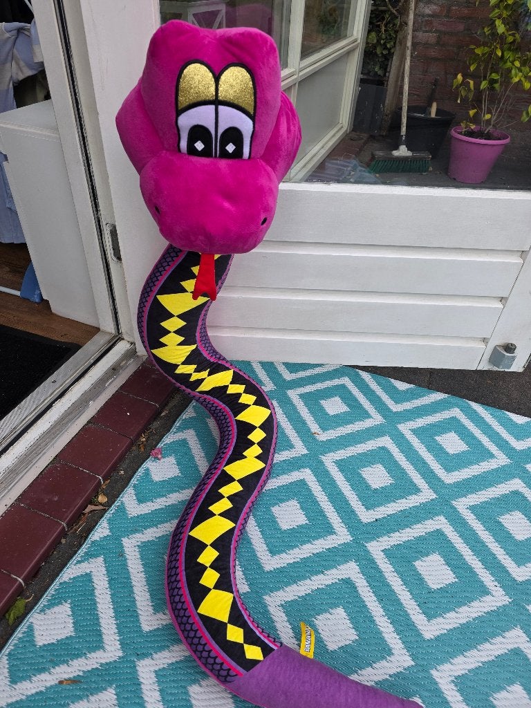 Knuffel slang, Ophalen, Zo goed als nieuw, Overige typen, Groot (groter dan 80 cm)