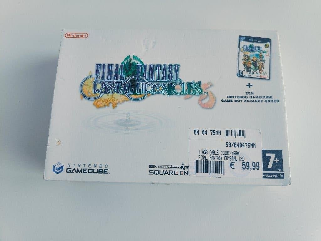Final Fantasy Chronicles Nintendo Gamecube Big Box, Spelcomputers en Games, Games | Nintendo GameCube, Zo goed als nieuw, Role Playing Game (Rpg)