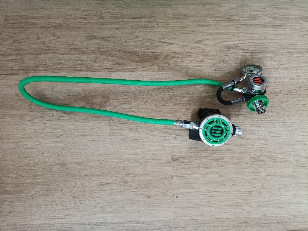 Tecline O2 set R4 Tec1 + SPG (ex fles in foto), Ophalen of Verzenden, Zo goed als nieuw, Overige typen