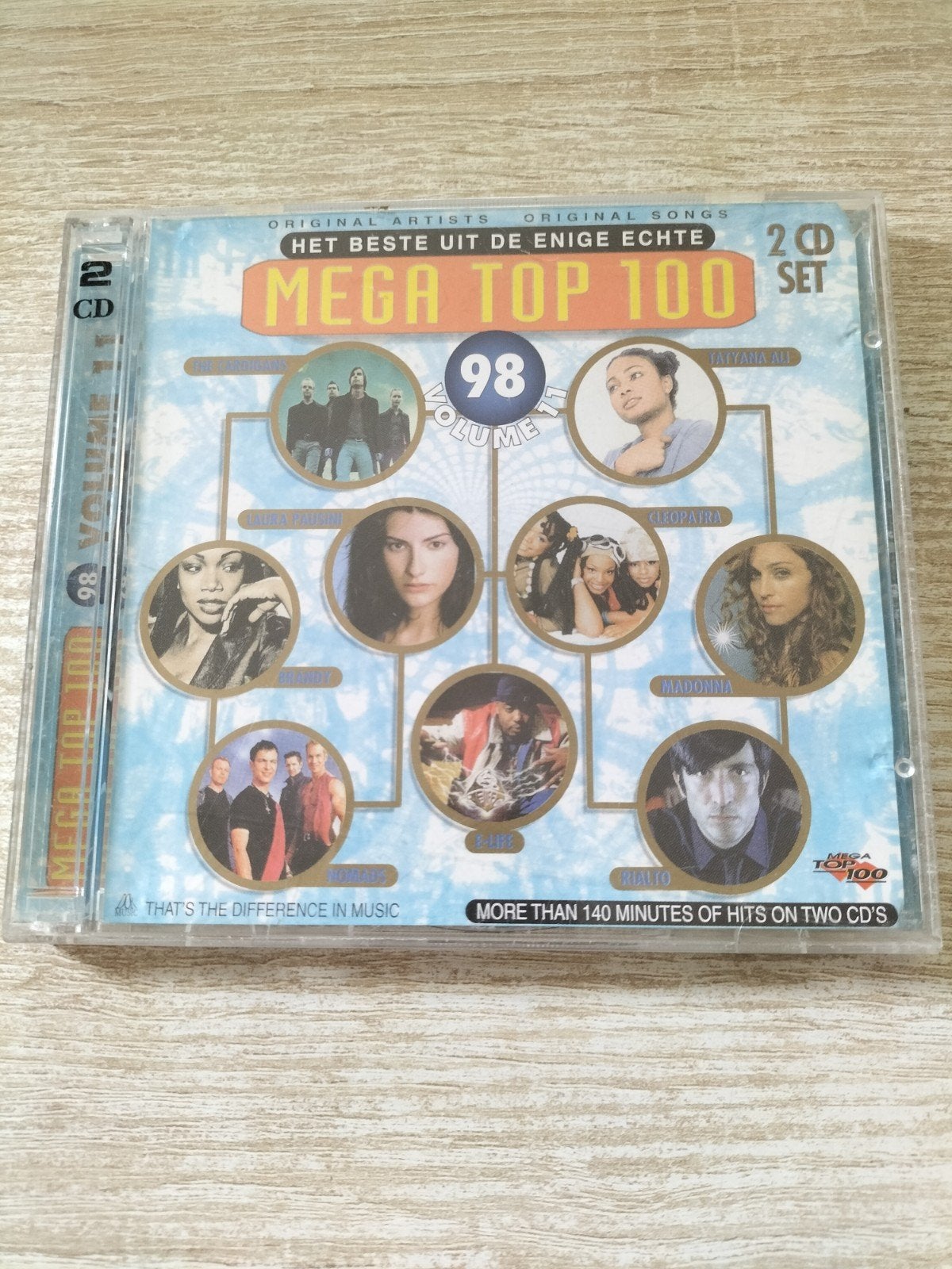 mega top 100 van 98 vol 11 2 cd set, Ophalen of Verzenden, Pop