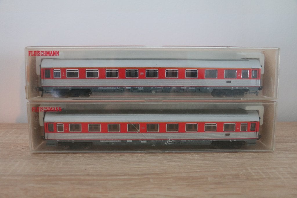 H0 wagons DB Fleischmann 5183, Gebruikt, Gelijkstroom, Fleischmann, Wagon