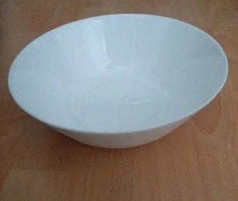 NIEUW! (Salade) Schaal wit - meerdere beschikbaar, Nieuw, Ophalen of Verzenden, Glas, Kom(men)