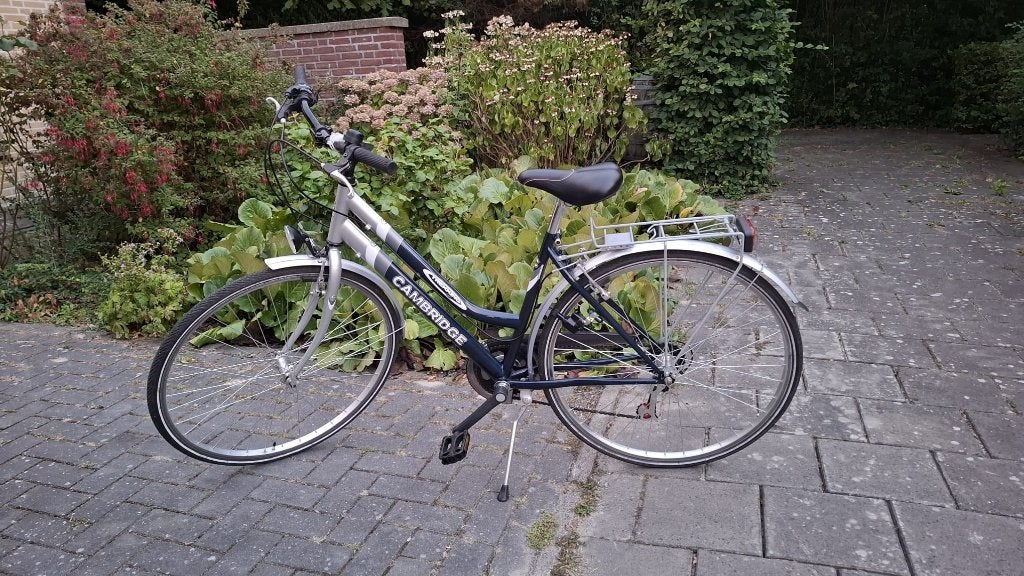 Damesfiets - Cambridge Trekking framemaat 48cm, Gebruikt, Velgrem, 47 tot 50 cm, Versnellingen
