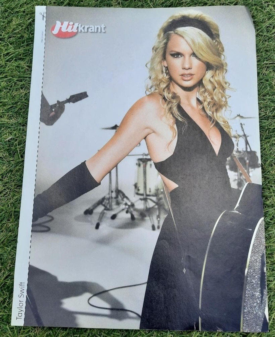 Poster A4 Hitkrant 2008 Taylor Swift, A4 of kleiner, Ophalen of Verzenden, Muziek, Rechthoekig Staand