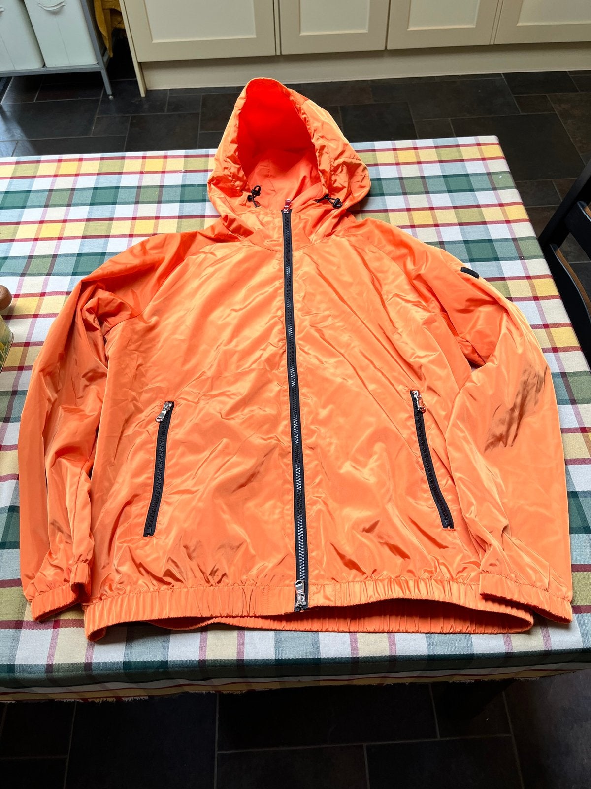 J.Lindeberg Herenjas Maat M - ZGAN, Verzenden, Zo goed als nieuw, Maat 48/50 (M), Oranje