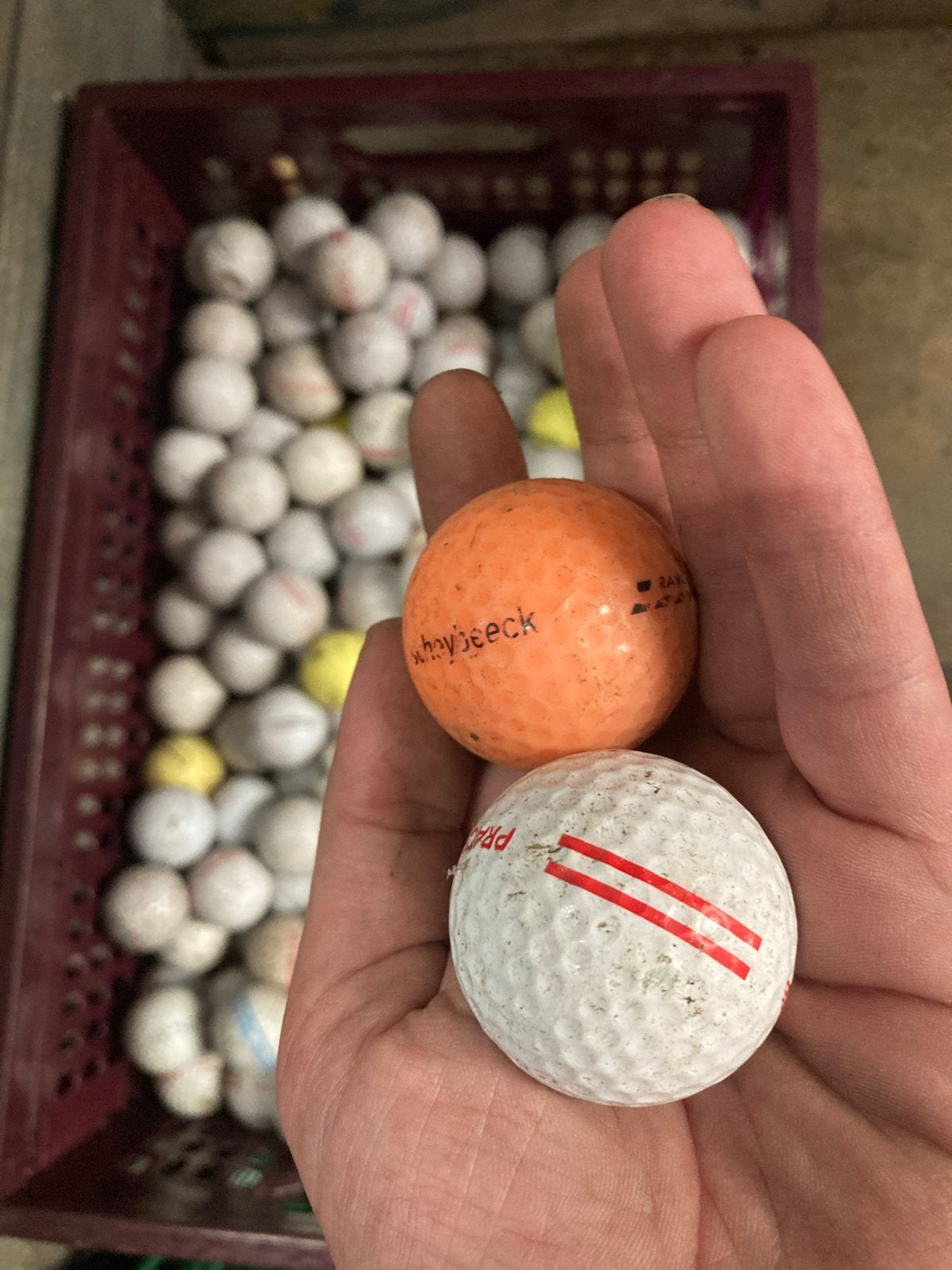 400 gebruikte golfballen - Ideaal voor training, Ophalen, Gebruikt, Bal(len), Overige merken