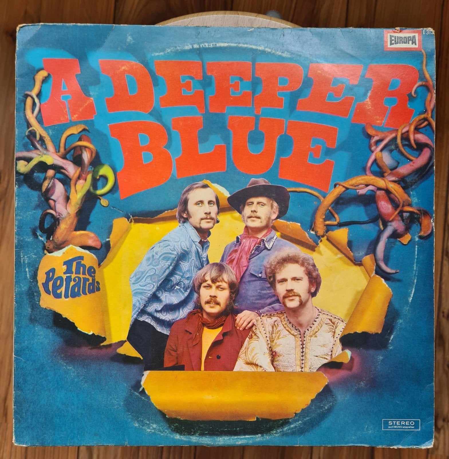 The PETARDS- DEEPER BLUE 1968 LP, Ophalen of Verzenden