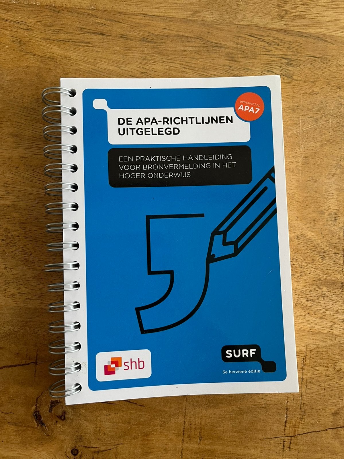 Boek: De APA richtlijnen uitgelegd, Ophalen of Verzenden, Alpha, Gelezen, HBO